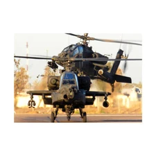 Photo Military Aircraft Helicopter Gunship USA Framed Wall Art Print