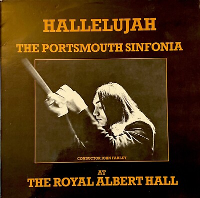 The Portsmouth Sinfonia LP 「Hallelujah」 Brian Eno PORTSMOUTH SINFONIA vinyl HALLELUJAH 1974 US