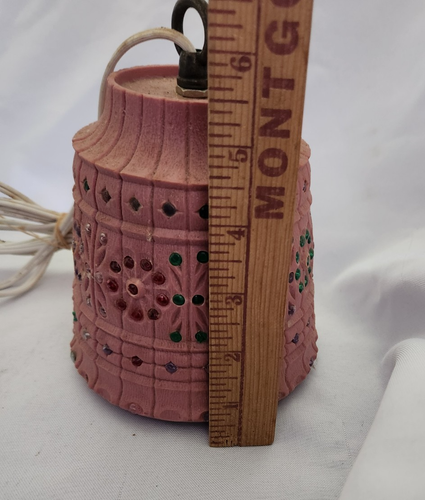 De colección 5" Césped ROSA Maceta Colgante Swag Lámpara Eléctrica Patio RV Cámper Decoración - Imagen 13 de 14