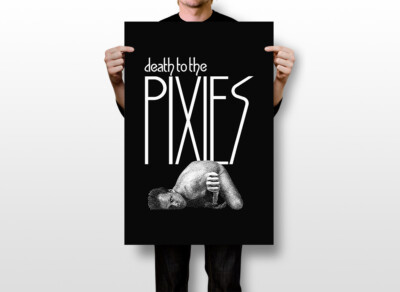 Death To The Pixies Alternative Rock Wall Art Home Decor - POSTER