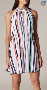 karen millen high neck mini dress