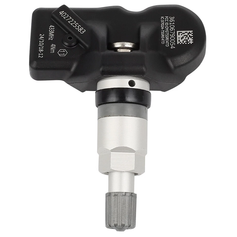 Sensor de presión de neumáticos 4 piezas 433 MHZ para 10-15 BMW Mini Cooper TPMS 36106790054 Foto 4 de 4