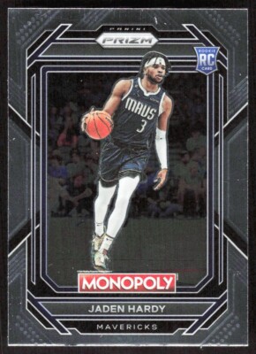 2023-24 3263E Panini Prizm Monopoly Jaden Hardy Rookie Dallas Mavericks #21