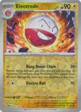 Electrode [Reverse Holo] #101 Prices | Pokemon Scarlet & Violet