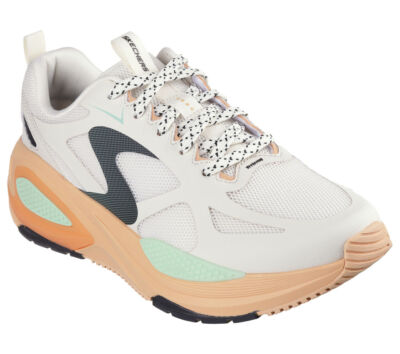 Man Skechers Octus Ovek Sporty Style Sneaker Shoe 232735 Natural/Peach Brand New