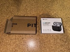 Pitaka magEZ minimalistyczne smukłe etui ochronne na słuchawki AirPods 3 - czarne