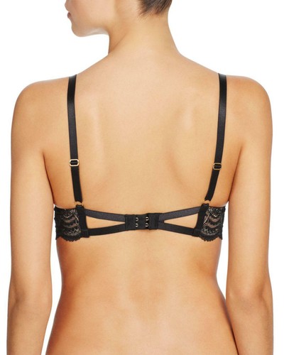 NEW DITA VON TEESE PARAMOUNT BLACK UNDERWIRE BRA SIZE 10C / 32C - Picture 3 of 4