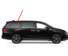 Passenger Side Front Door Window Glass For 2014-2019 Toyota Corolla Sedan
