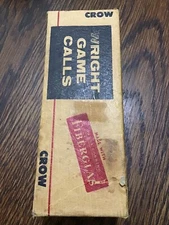 Wright Game Call Crow Rare with Box and Owners Manual