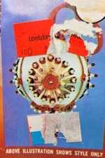 Walco SATIN SUPREME Vintage Sequin Bead Christmas Ornament Craft Kit Makes 2 NOS