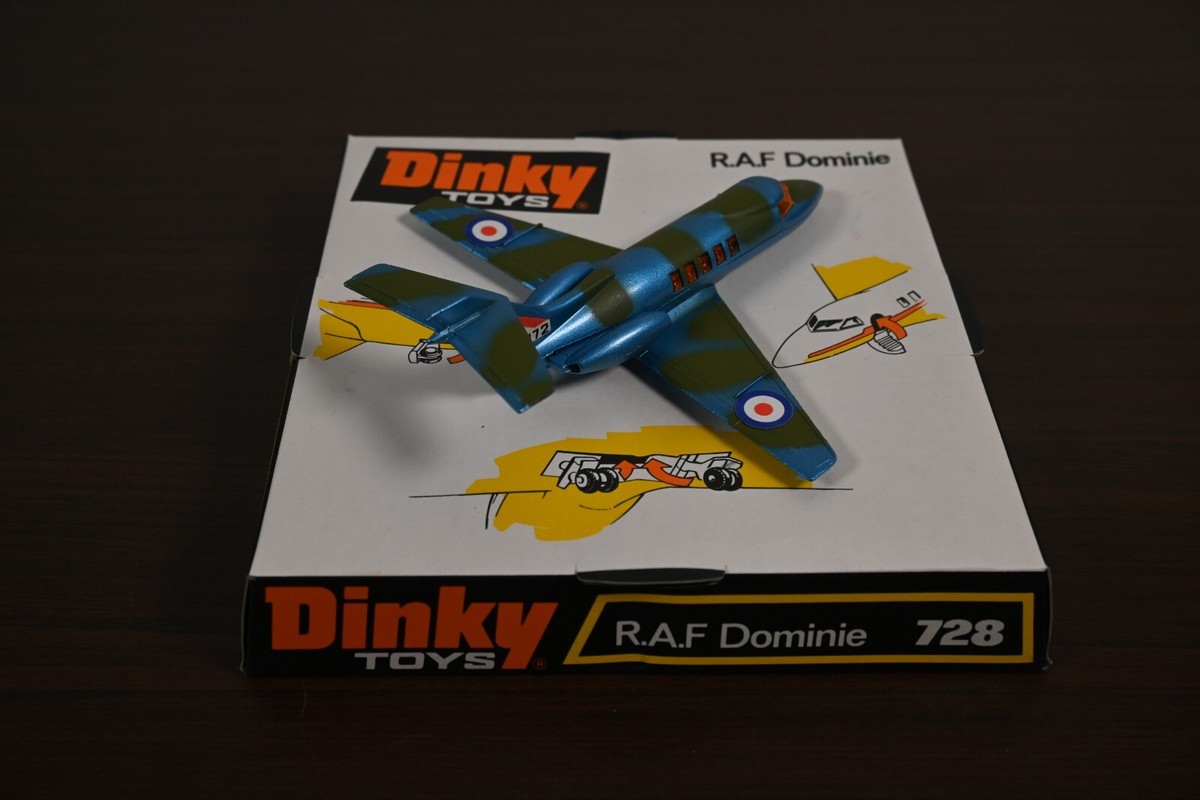 Vintage Dinky #728 RAF Dominie Jet Airplane | eBay