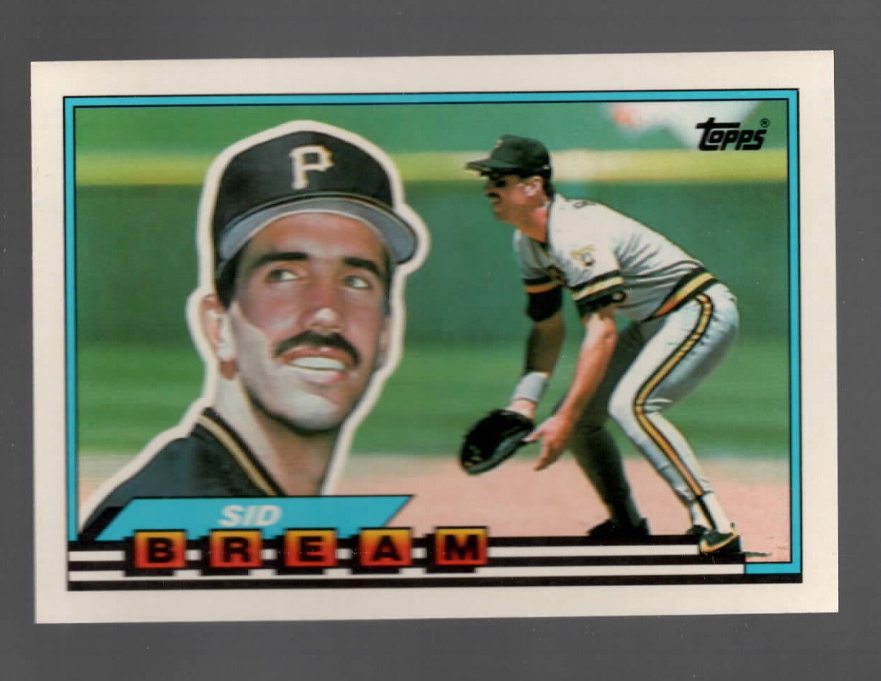 1989 Topps Big #106 Sid Bream NM