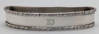 Vintage Lunt Sterling Silver Napkin Ring "D" initial engraving