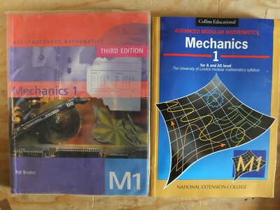 MEI STRUCTURED MATHEMATICS MECHANICS 1 M1 & ADVANCED MODULAR  MATHEMATICS