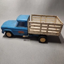 Vtg. 1960s Tonka Stake Bed Dually Farm Truck