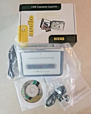 EZCAP 231 Portable Cassette to MP3 Format Converter Save to USB Flash Drive