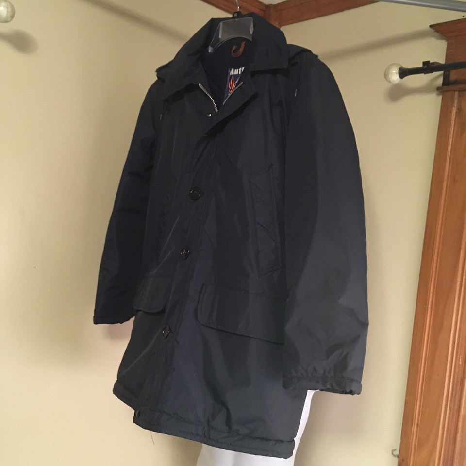 Antler Mens Flight Jacket Sz 38 USA Made New York City Housing