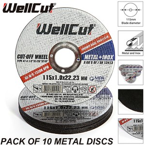 wellcut 115mm 6mm