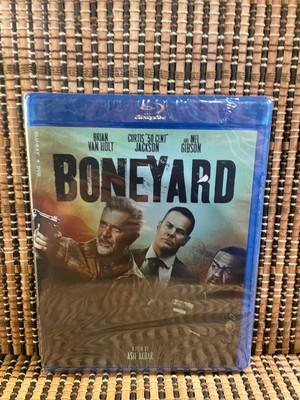 Boneyard (2-Disc Blu-ray/DVD, 2024)Mel Gibson/Curtis 50 Cent Jackson.Asif Akbar.