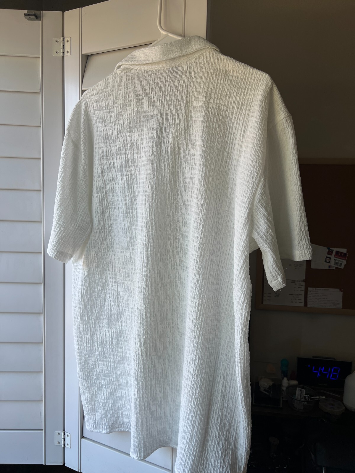 Lightweight Summer Vacation Polyester Button Down… - image 5