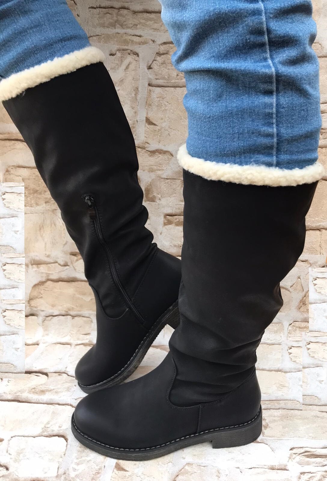 Gummistiefel Winterstiefel Damen FÃ¼r Dicke Waden Aigle
