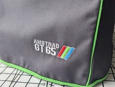AMSTRAD MONITOR GT65 - Dust Cover- graphite grey cotton canvas