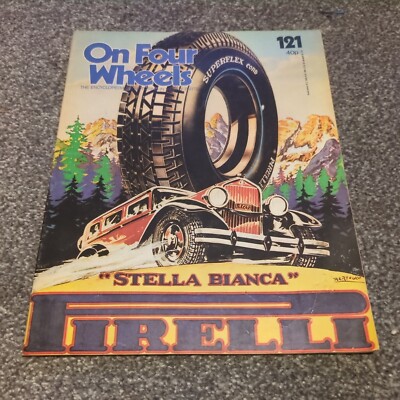 On Four Wheels 1970's Automobilia Partworks Magazine Number 121