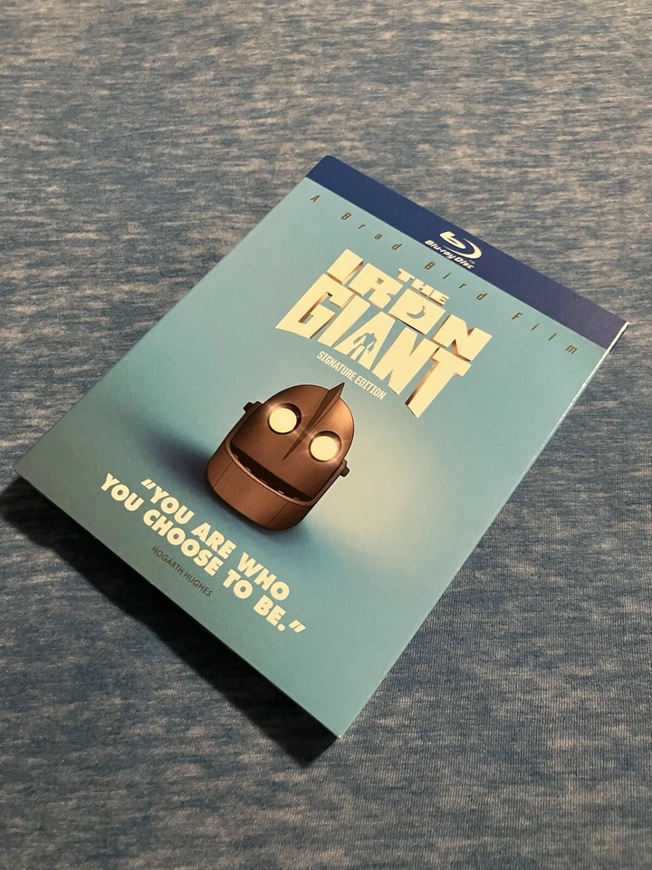 The iRoN GiANT: blu-ray w/ “SUPER RARE/OOP/READ DESC” Slipcover  🤖BRaND NeW🤖 - Image 2 of 4