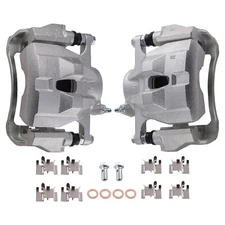 Front Brake Caliper for Toyota Corolla 2009-2019 Left Right Side w/ Bracket Set