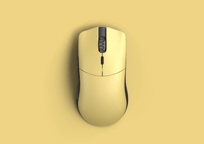 Glorious Model O Pro wireless - Neu Ungeöffnet OVP - Golden Panda