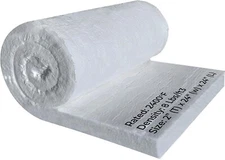 Ceramic Fiber Blanket - 2400F 8# High Temp Thermal Insulation 2"x24"x24"