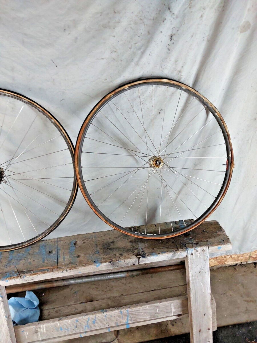Lot De 2 Jantes Nisi Solidal 700c Tubulaires 32 Trous NOS Vintage