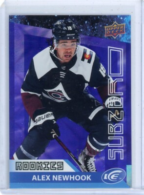 2021-22 Upper Deck Subzero Rookies /999 ALEX NEWHOOK No. SZ-37!