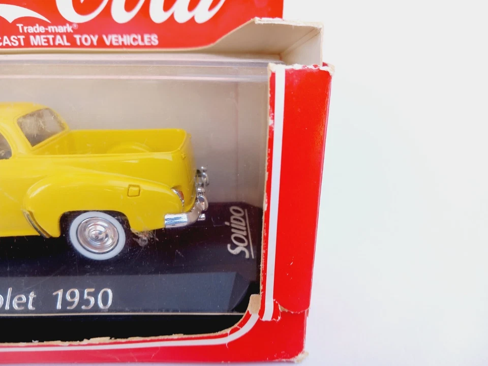 1/43 o scale Solido Verem 1950 Chevrolet pick-up truck Coca-Cola - Image 3 of 4