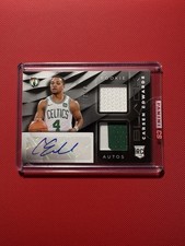 2019-20 Panini Black - Rookie Memorabilia Autographs Carsen Edwards Card. rookie card picture