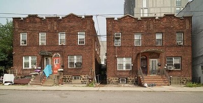 Photo:Flushing Queens New York 2018 Small Brick Apartment Buildings