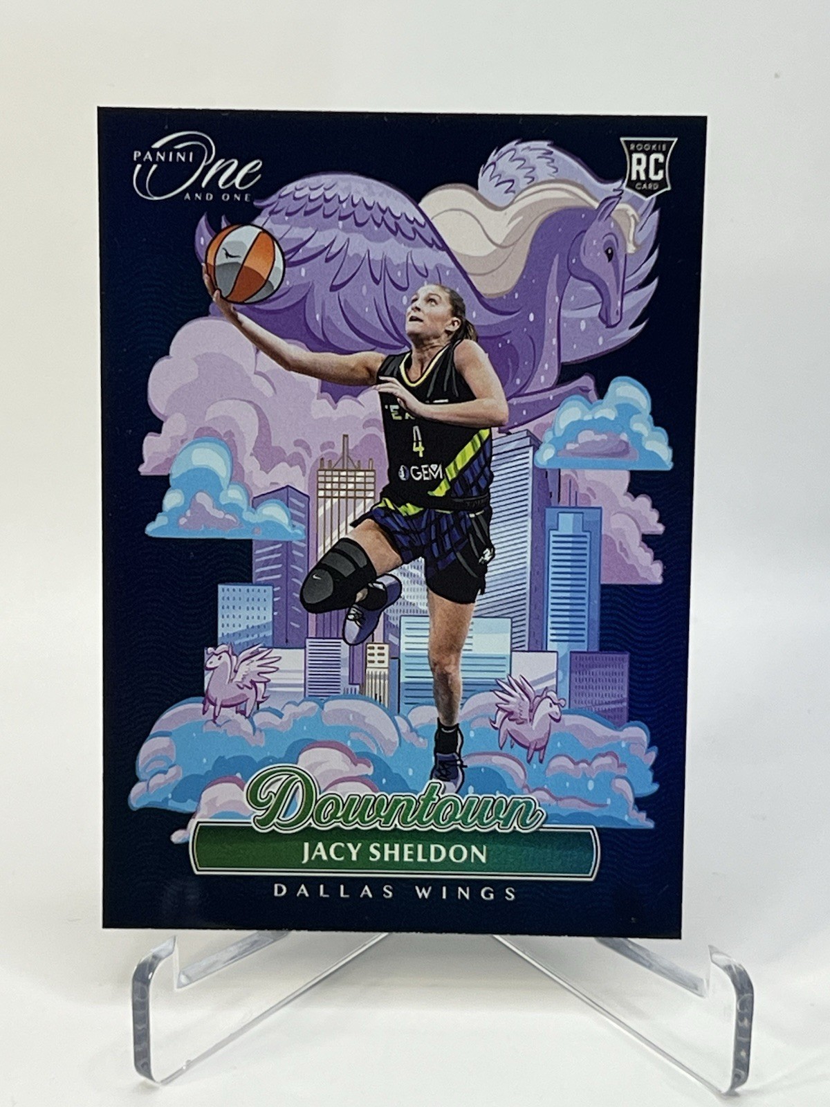 2024 Rookie Royalty WNBA JACY SHELDON ROOKIE RC DOWNTOWN CASE HIT SSP