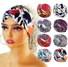 3packs Cross  Border Sports Headband Elastic Sweat Absorbent Sports Hair Band