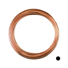 14 Gauge, 99.9 Pure Copper Wire Round Dead Soft CDA 110 Made in USA - 15F...