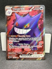 Gengar EX 193/162 Temporal Forces Ultra Rare Full Art Holo Pokemon Card on eBay
