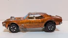 Hot Wheels RedLine 1969 Heavy Chevy Orange W/White Int  Blue Glass