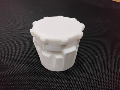 200ml Marinelli beaker With Lid for Radiacode RC-102 & 103. 0.2L 3d Printed USA.