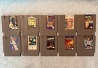 NES Games Lot of 10 - Nintendo Entertainment System  - Tested and Working