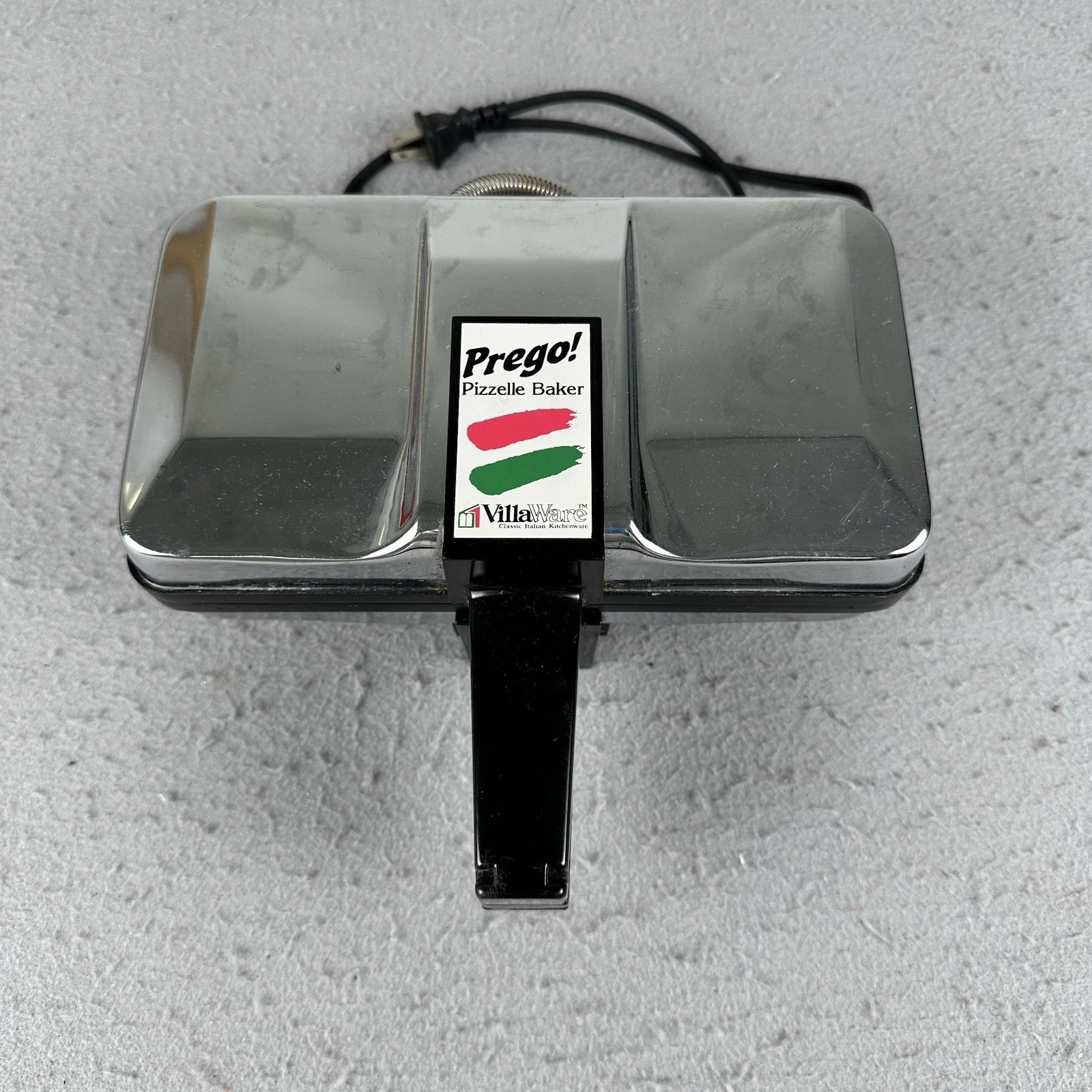 VillaWare Prego Pizzelle Baker 3600-NS Non-Stick Italian Cookie Maker