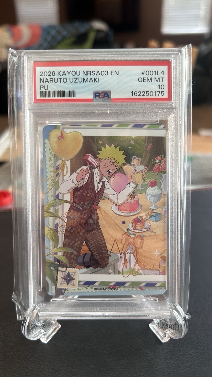 GEM MINT PSA 10 NARUTO UZUMAKI-Parallel Universe Kayou NRSA03-PU-001L4 view 1