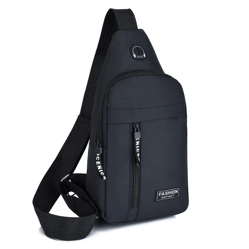 Small Chest Bag Pack Sport Shoulder Sling Cross Body Bag Travel Outdoor ...