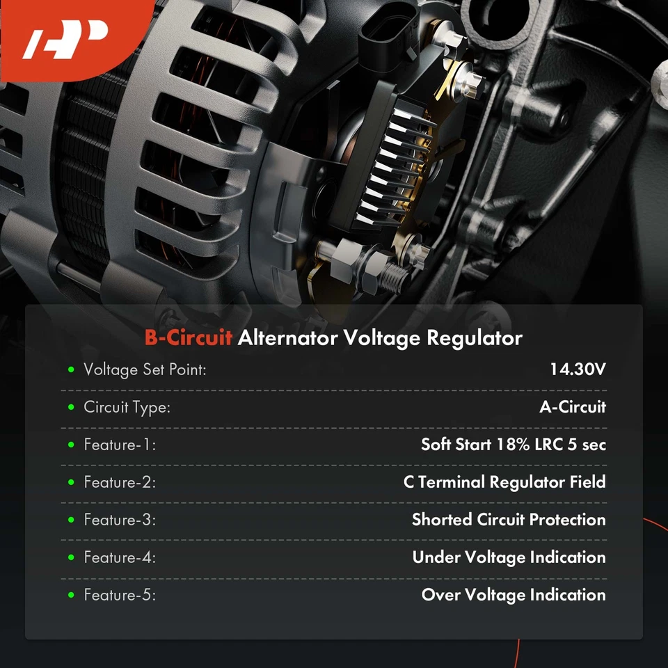 Regulador de voltaje del alternador A-Premium para Subaru-Europe Car Forester Impreza Foto 2 de 4