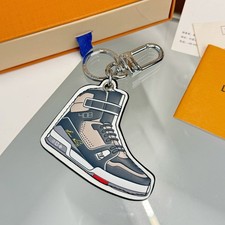 LLouisV Sneaker Shape Keychain Fashion Bag Pendant Car Key Accessory