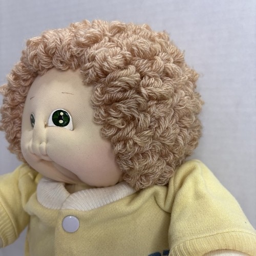 VTG 1984 Cabbage Patch Kids Soft Sculpture The Little People Doll Xavier Roberts - Picture 4 of 24