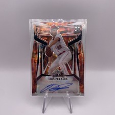 2023 Leaf Metal Baseball Luis Perales Auto XRC 1/6 Boston Red Sox